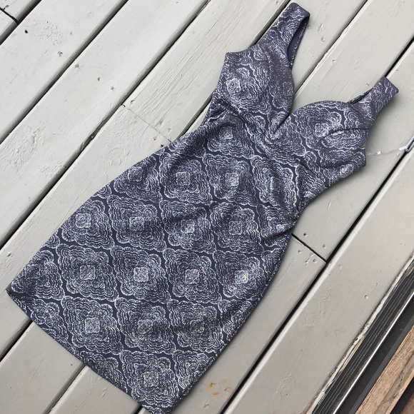 Silver BodyCon Style Dress - Picture 1 of 4